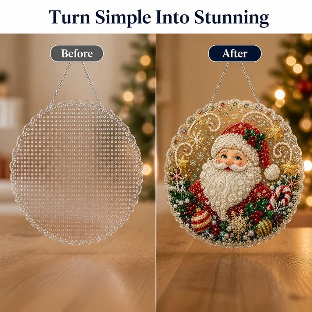 NoelGlow™ — Festive Santa Diamond Painting