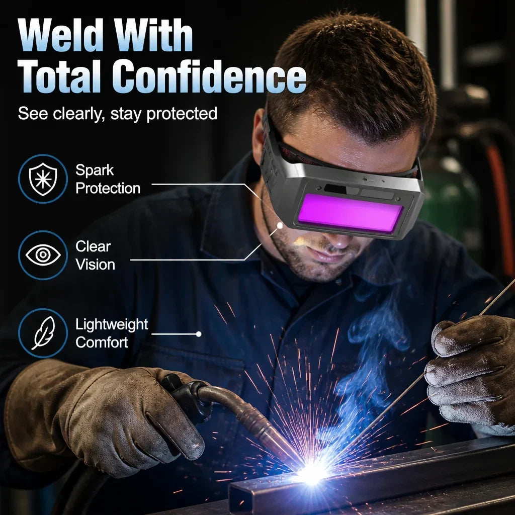 ArcShield™ — Auto-Darkening Welding Eye Protector