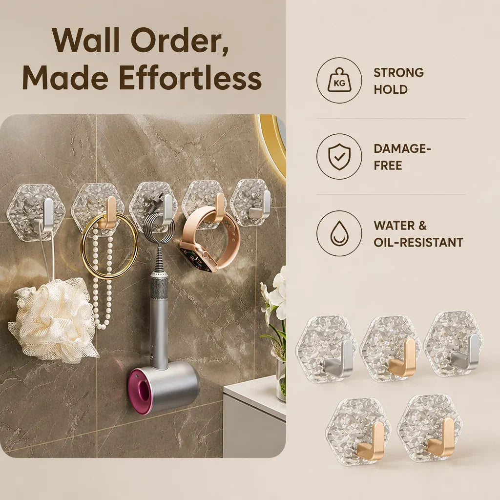 WallGlam™ — No-Drill Wall Storage Organizer
