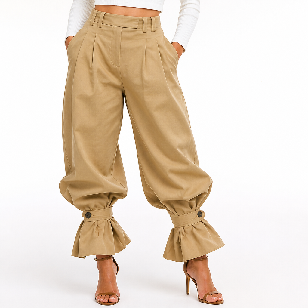 Seraphine™ Wide-Leg Lantern Pants — Flattering All-Day Comfort