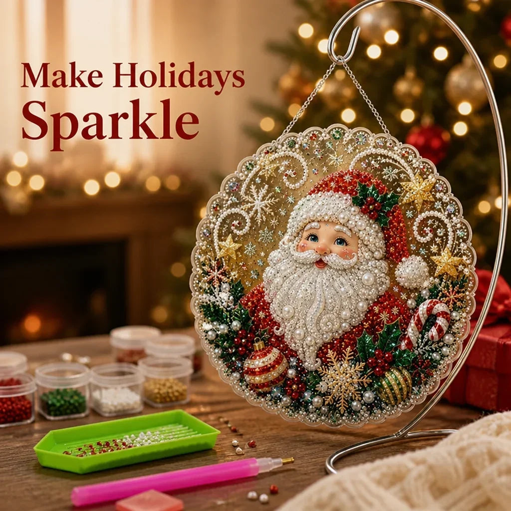 NoelGlow™ — Festive Santa Diamond Painting