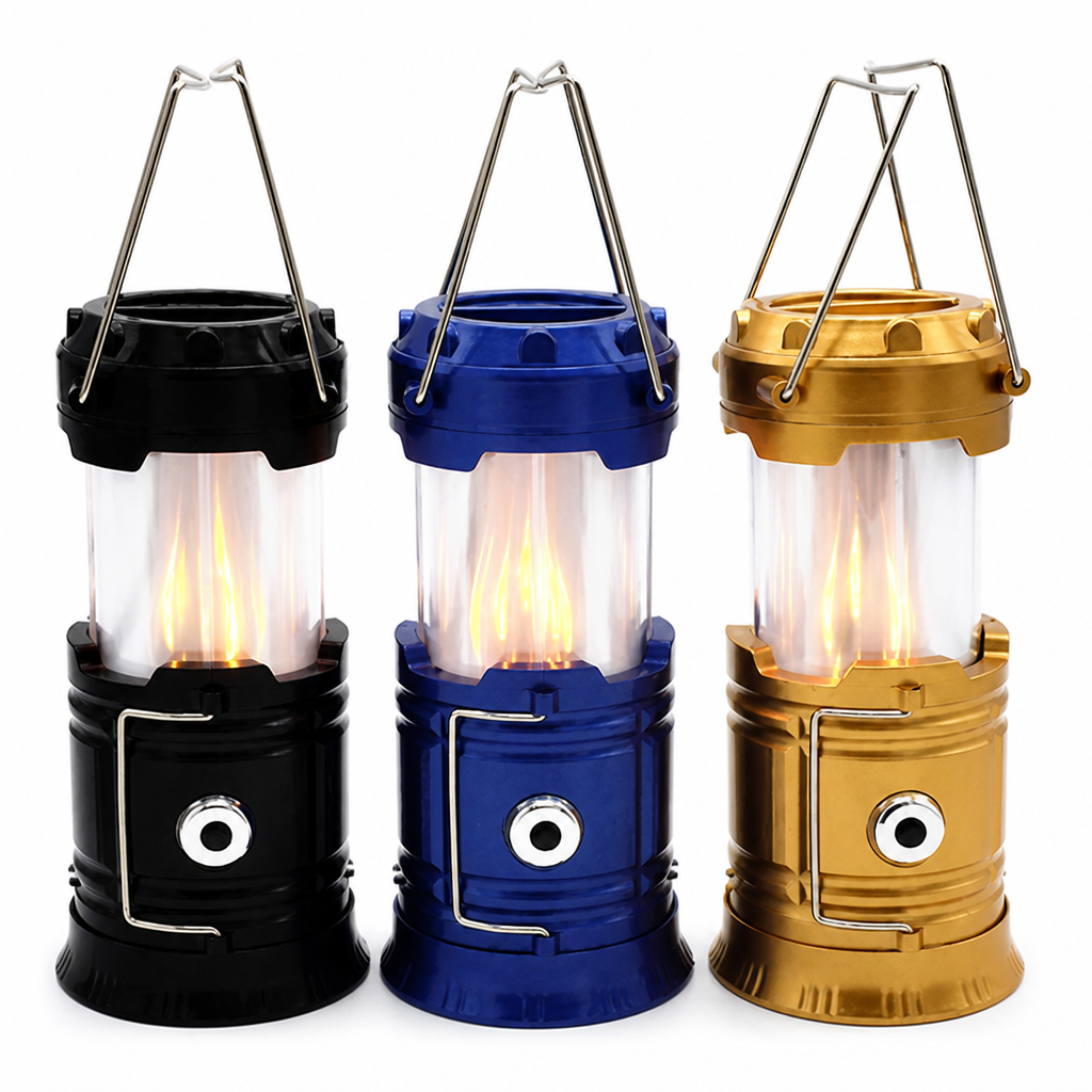 AdventureGlow™ — Compact Emergency & Camping Lantern