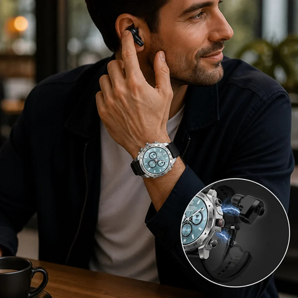 TimeVolt™ — Premium Multifunction Smartwatch