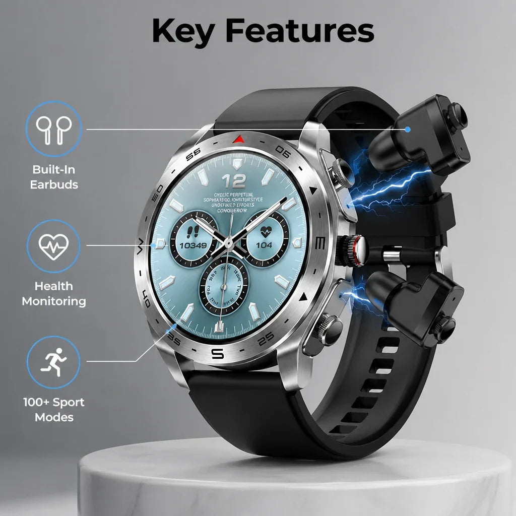TimeVolt™ — Premium Multifunction Smartwatch