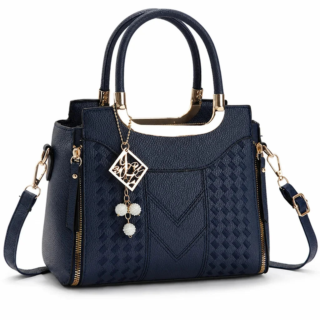 Glamora™ — Classic Quilted Fashion Handbag