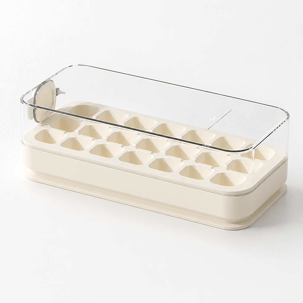 IcePop™ Press-Type Ice Cube Tray — Mess-Free Ice