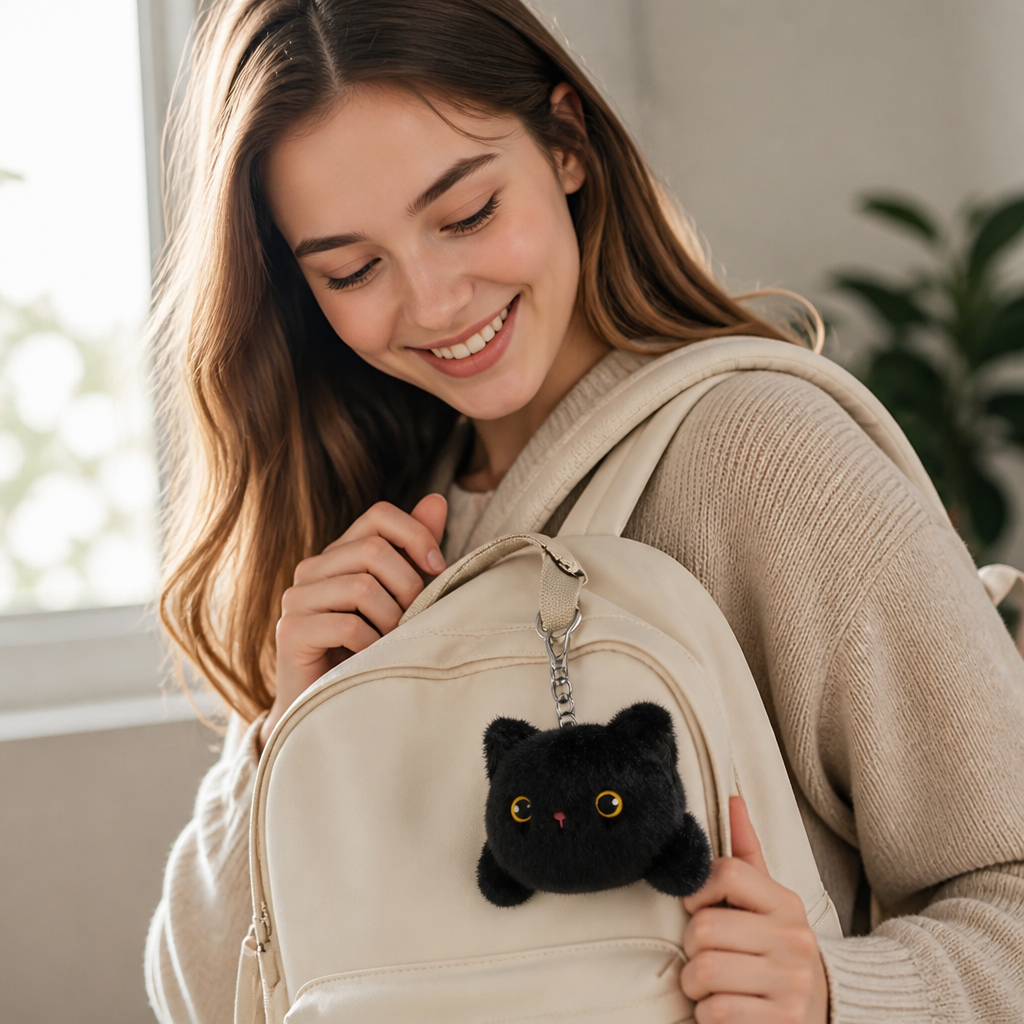 CozyPal™ — Soft Plush Bag & Laptop Buddy