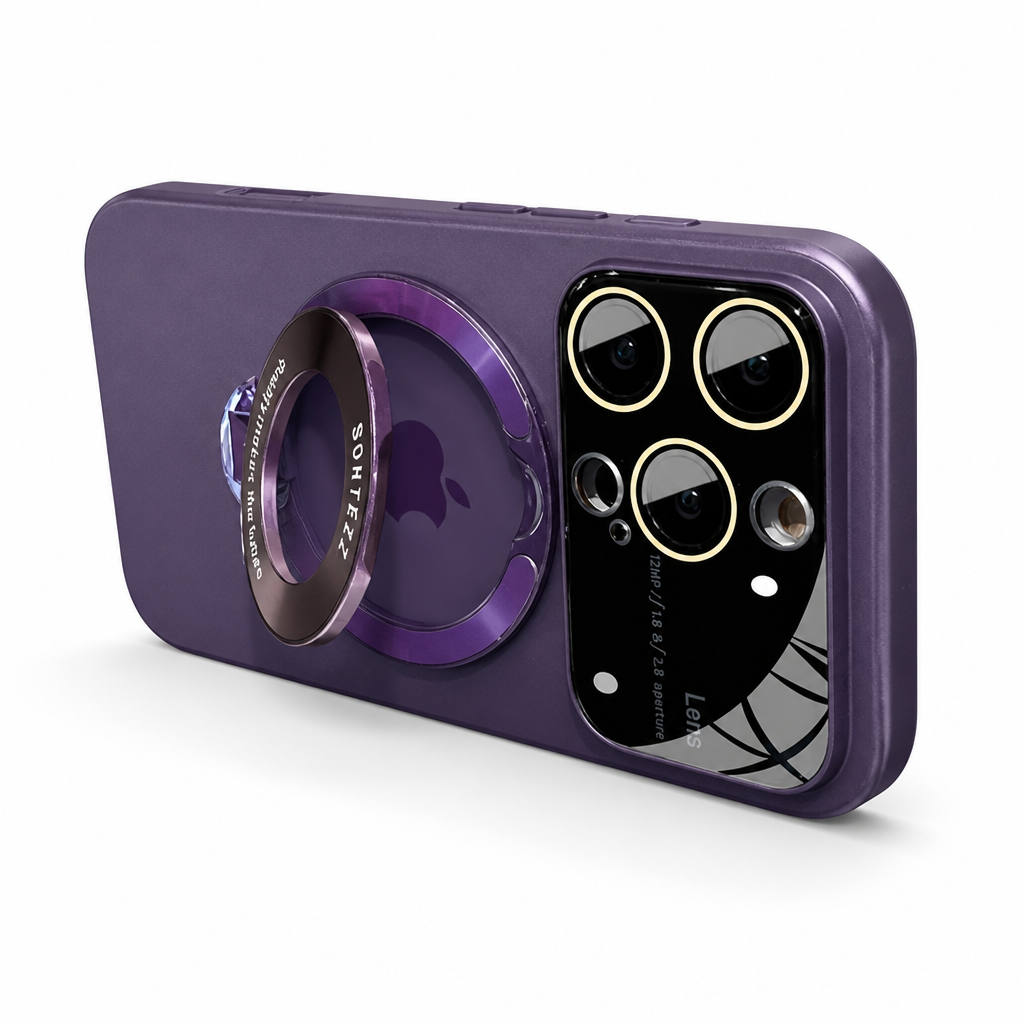 GripShield™ — Magnetic Ring Phone Case