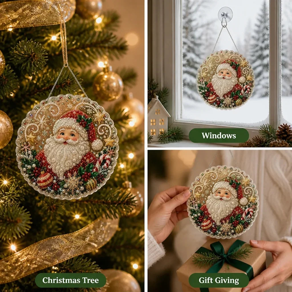 NoelGlow™ — Festive Santa Diamond Painting
