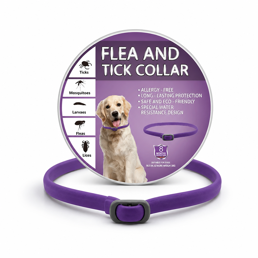 PawGuard™ Natural Pest Defense Pet Collar — Months of Protection