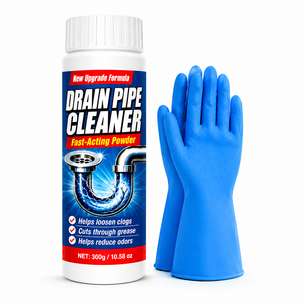 DrainBlast™ — Powerful Clog-Busting Cleaner for Fast, Clear Drains