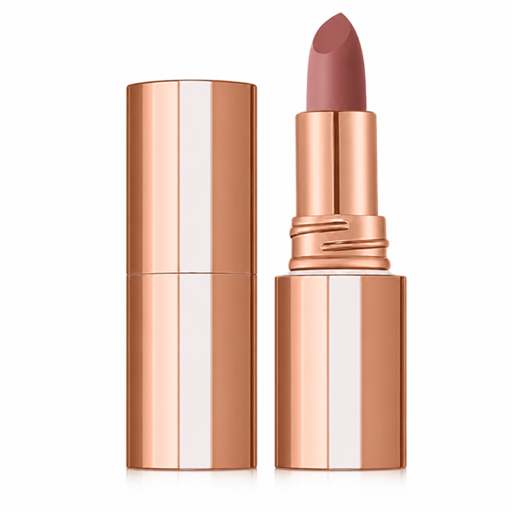 LuxeMatte™ Long-Lasting Matte Lipstick — All-Day Color
