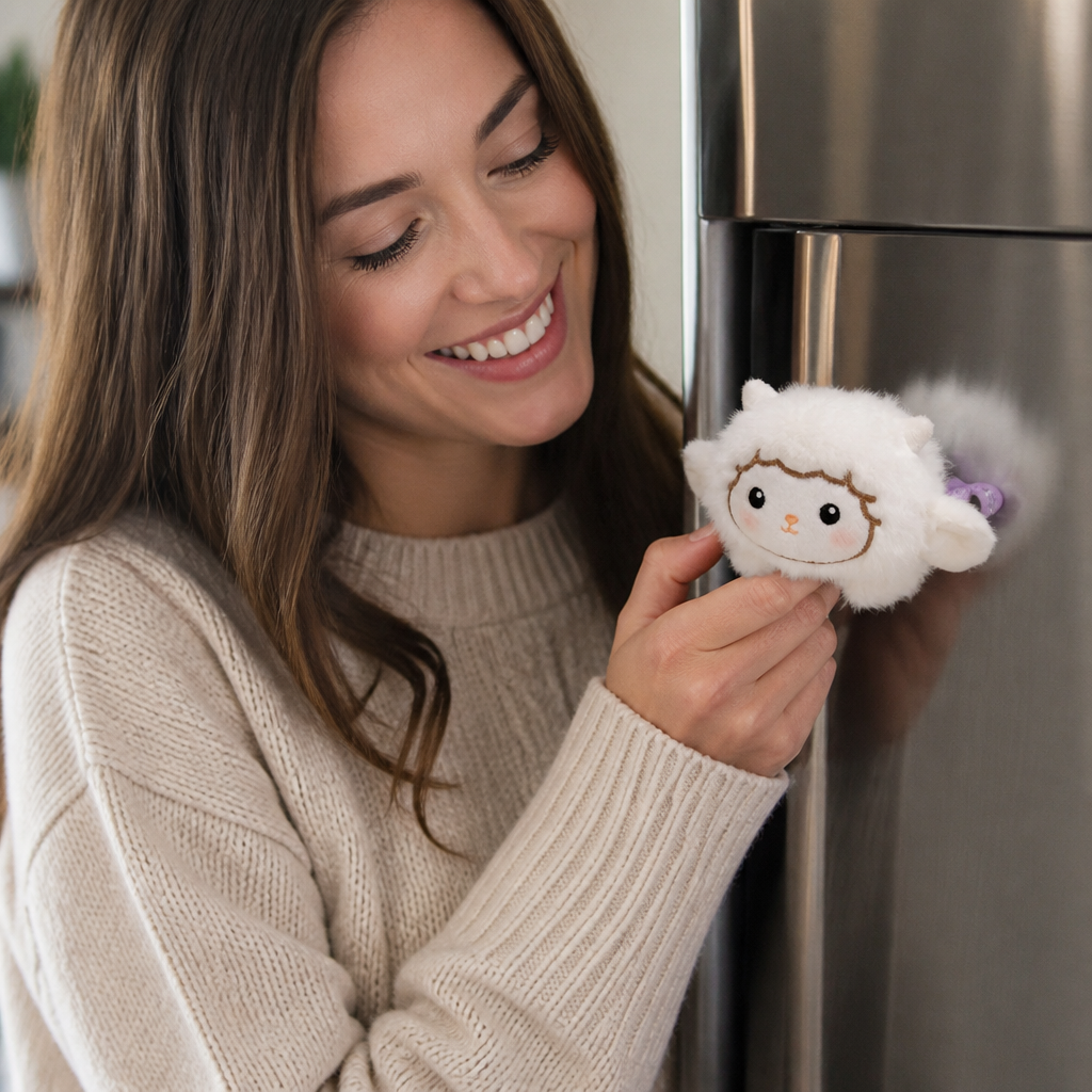 CozyPal™ — Soft Plush Bag & Laptop Buddy