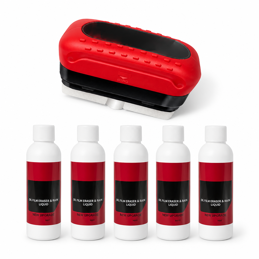RainGuard™ — Crystal-Clear Windshield Treatment