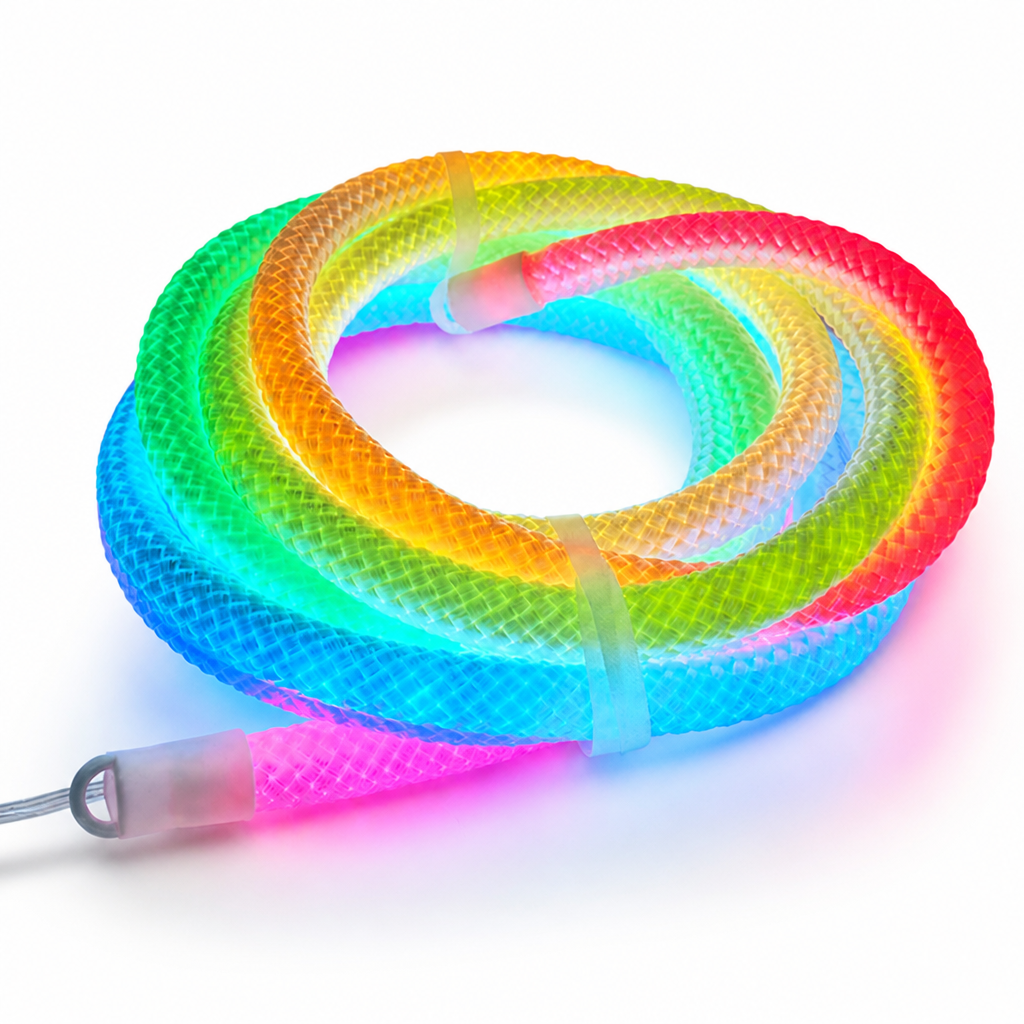 GlowStrand™ LED Neon Rope Light — Mood-Lifting Glow