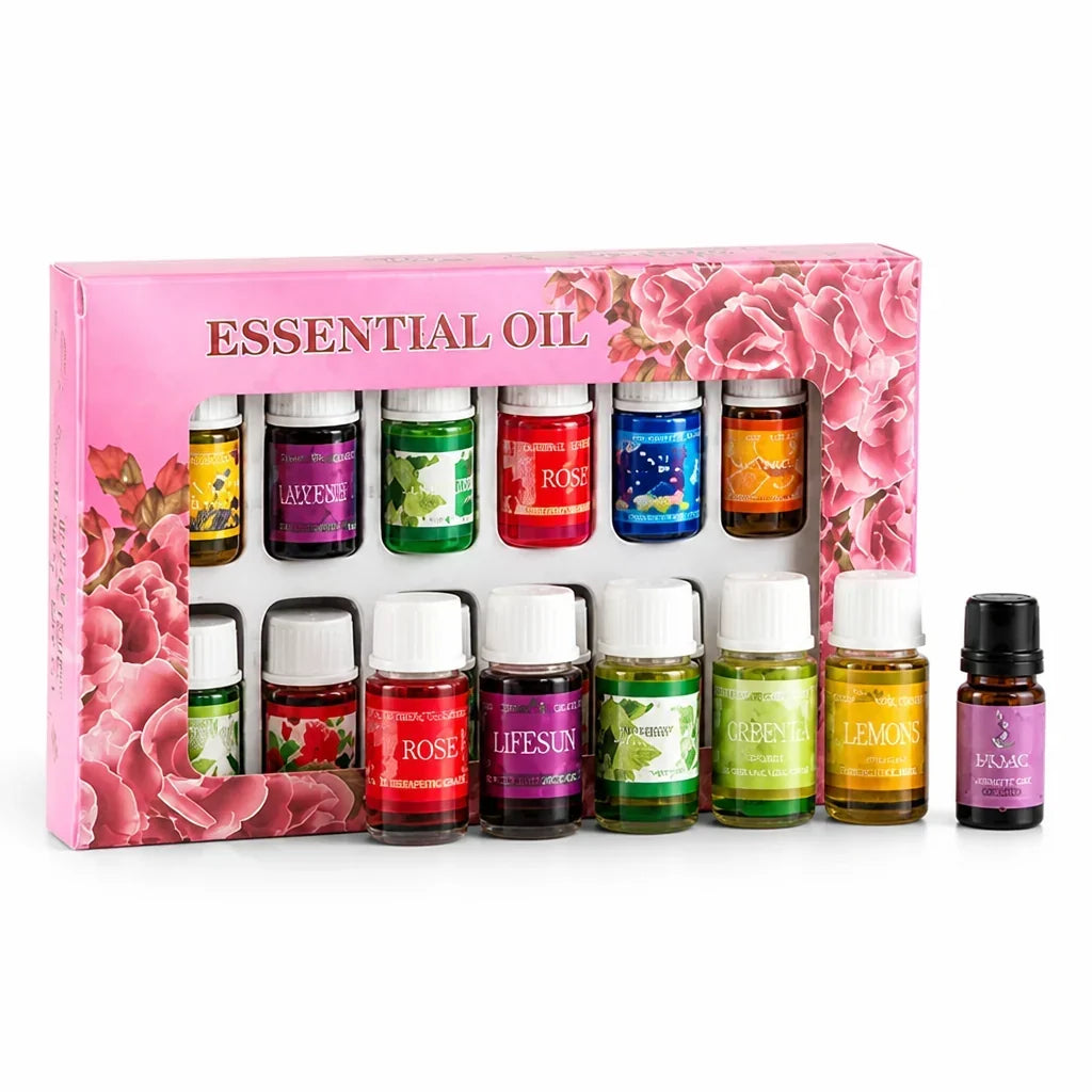 ZenDrop™ — Aromatherapy Diffuser & Essential Oil Set