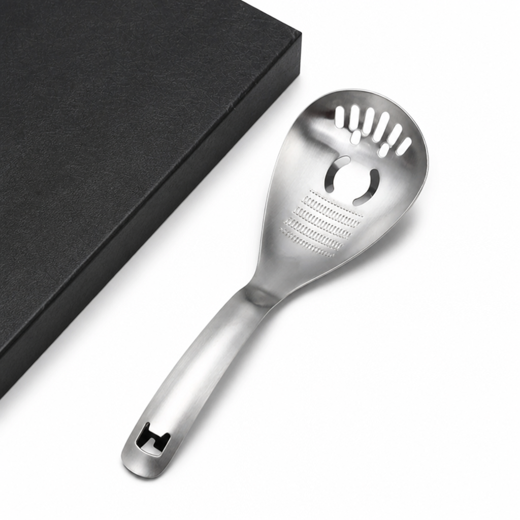 CookMate™ — 3-in-1 Stainless Steel Cooking Spoon