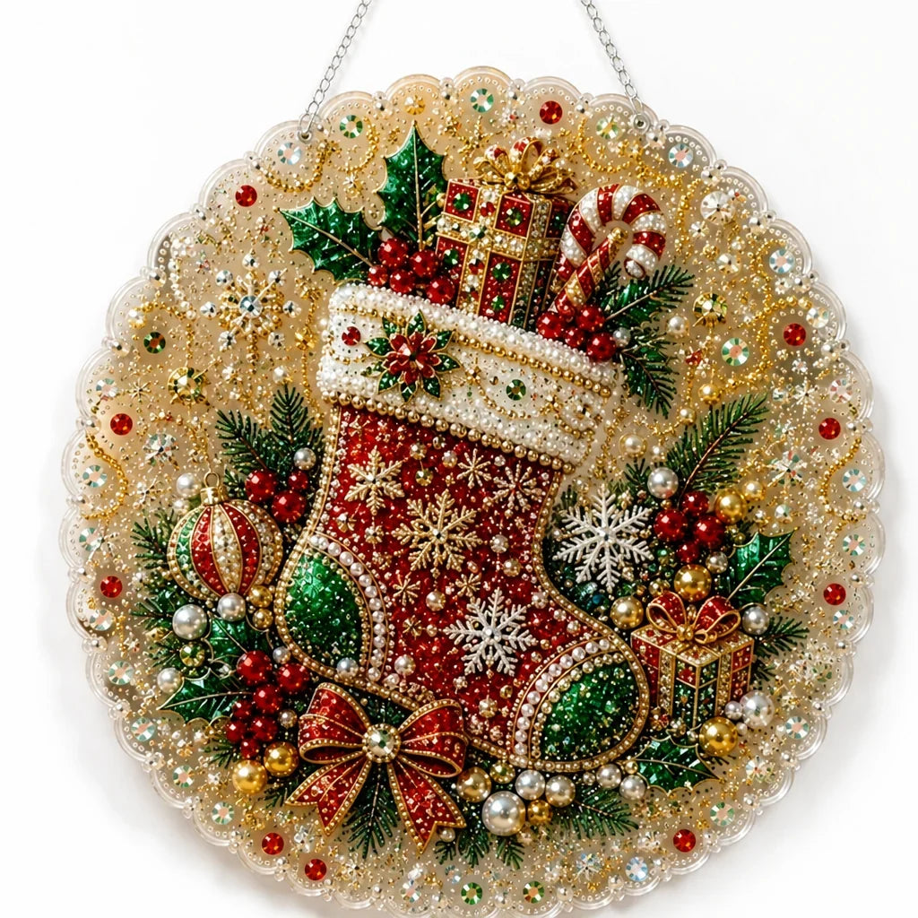 NoelGlow™ — Festive Santa Diamond Painting