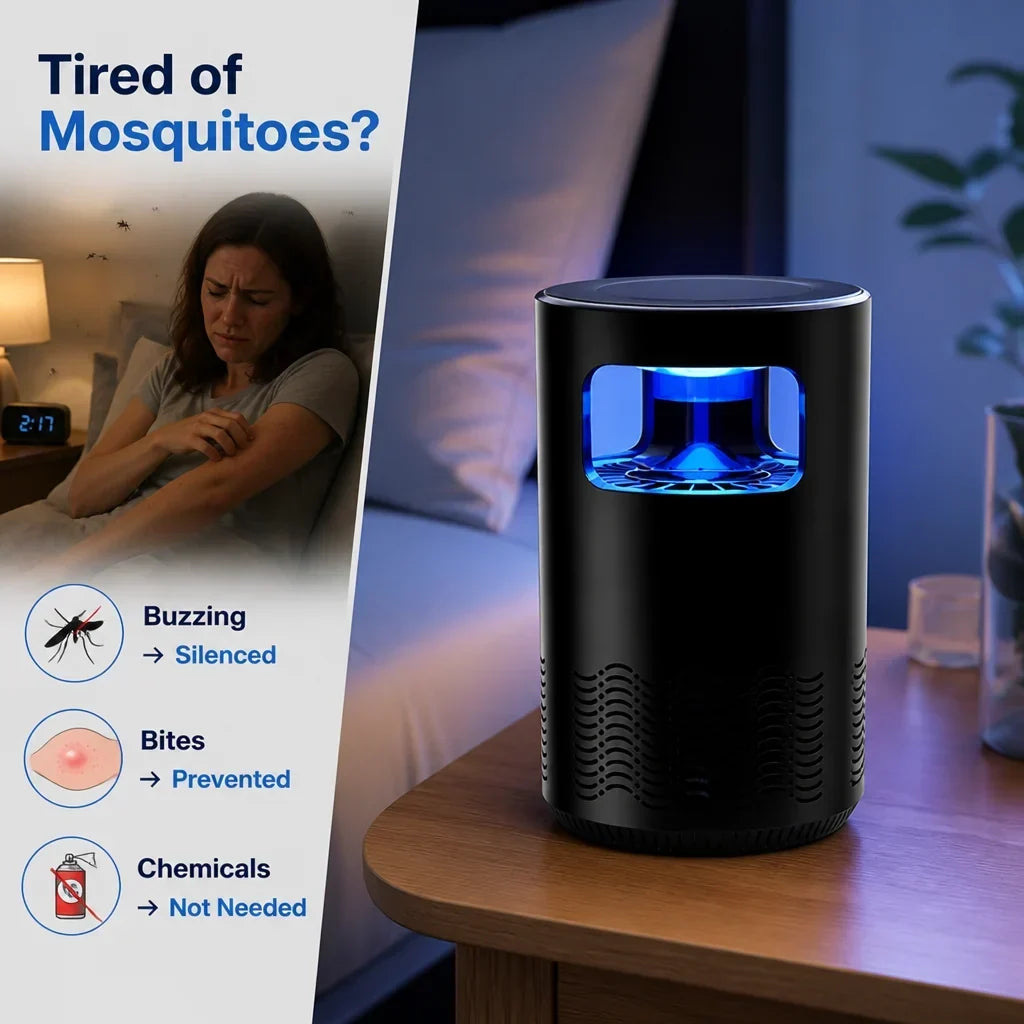 BugShield™ — Indoor Mosquito Protection Lamp