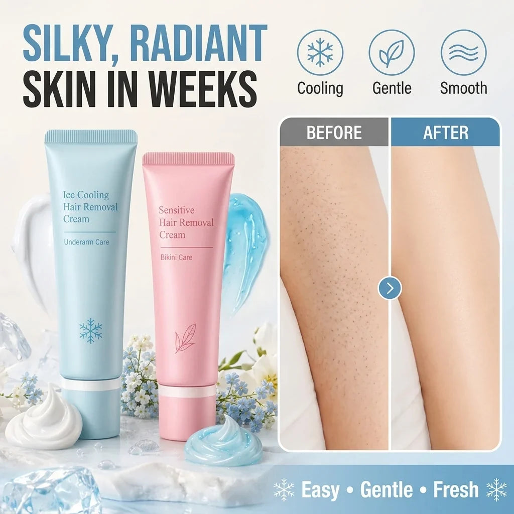 LumiShave™ — Cooling Shave Cream for Silky Skin