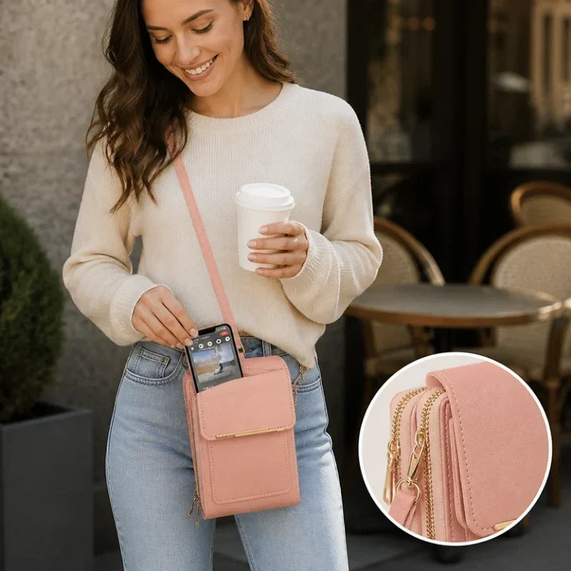SafeSling™ Anti-Theft Crossbody Phone Bag — Secure & Stylish
