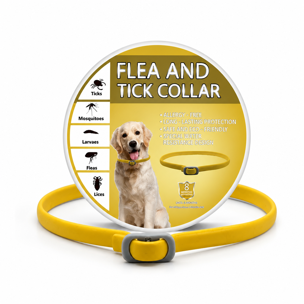 PawGuard™ Natural Pest Defense Pet Collar — Months of Protection