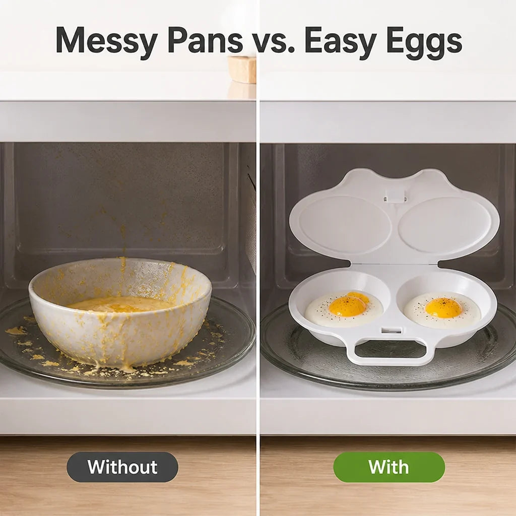 EggPerfect™ — Smart Multi-Egg Cooker & Steamer