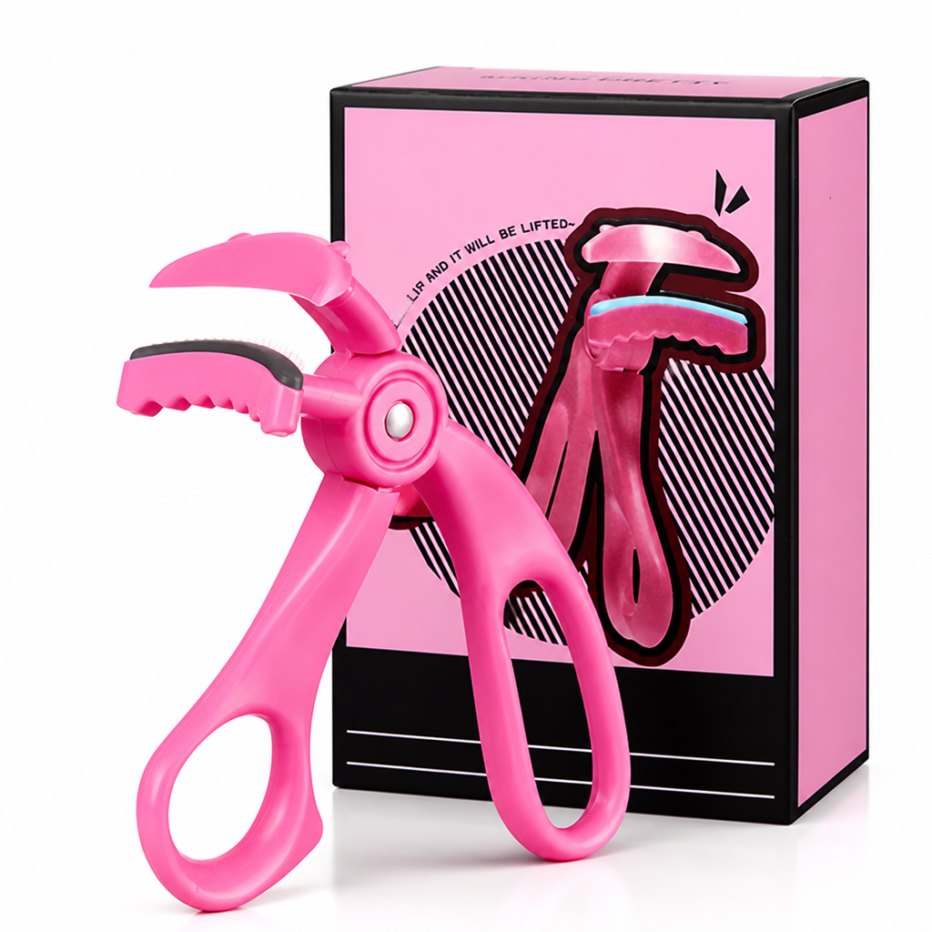 CurlLuxe™ Frameless Eyelash Curler — Bold Lifted Lashes
