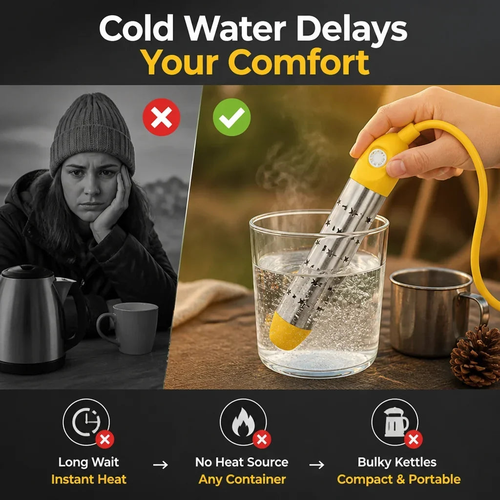 HeatGo™ — Instant Hot Water Wherever You Go