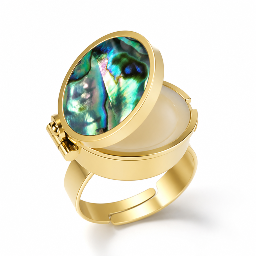 KissRing™ Lip Balm Ring — Smooth Lips On the Go
