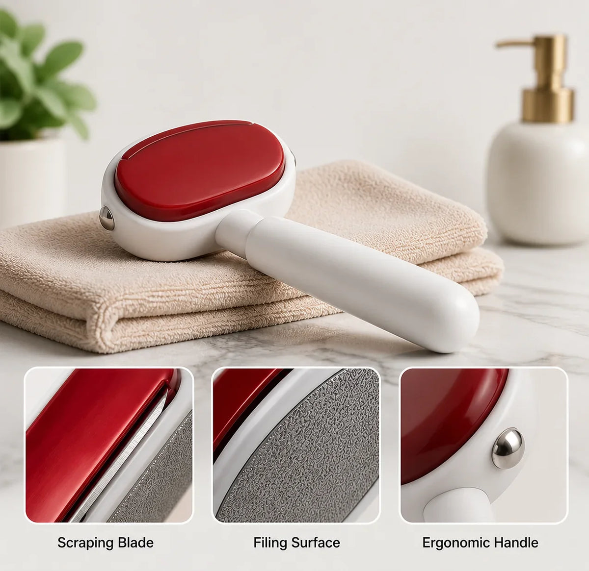 VelvetFeet™ — Callus Removal & Foot Care Tool