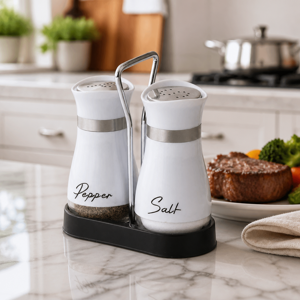 SpiceMate™ — Automatic Seasoning Grinder Duo
