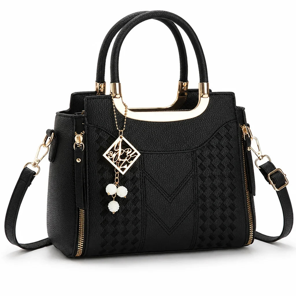 Glamora™ — Classic Quilted Fashion Handbag