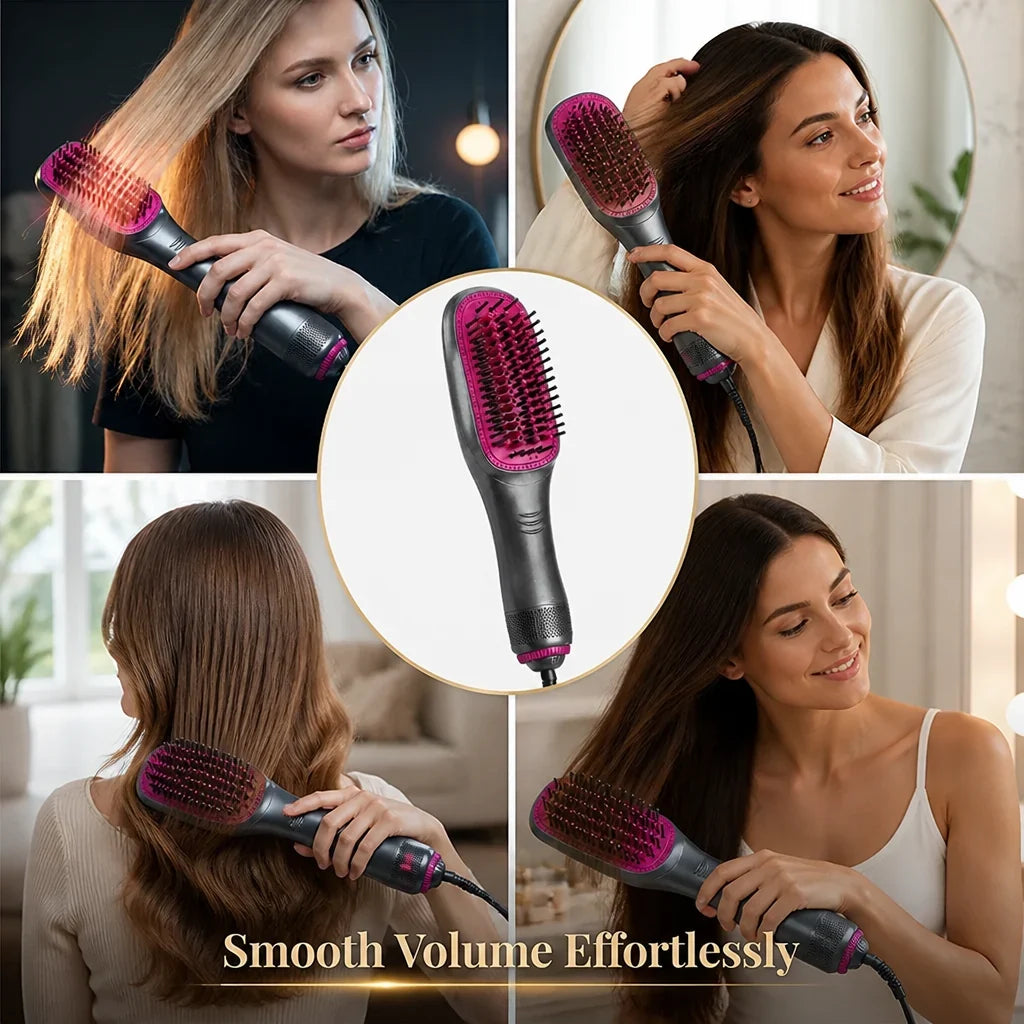 VellaBreeze™ — Heated Straightening Hair Brush
