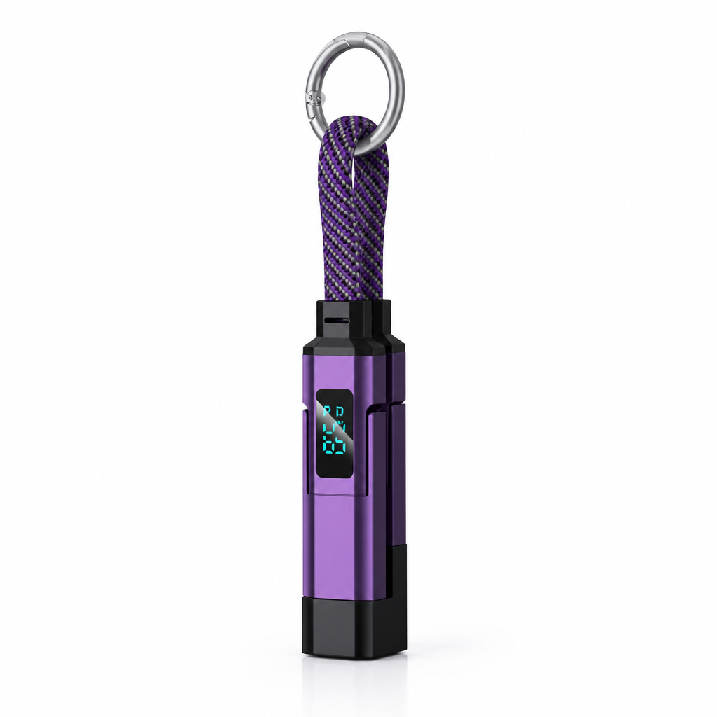 PowerLoop™ — Portable Keychain Power Bank