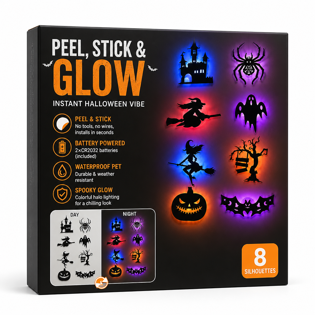 SpookyGlow™ — Instant Halloween Magic for Any Space