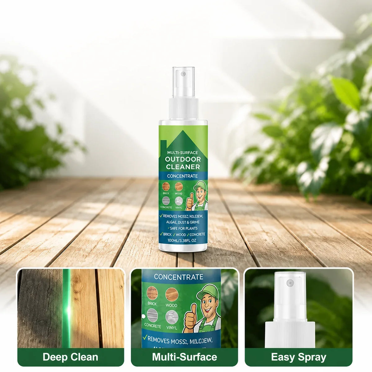 GreenRevive™ — Outdoor Surface Cleaner