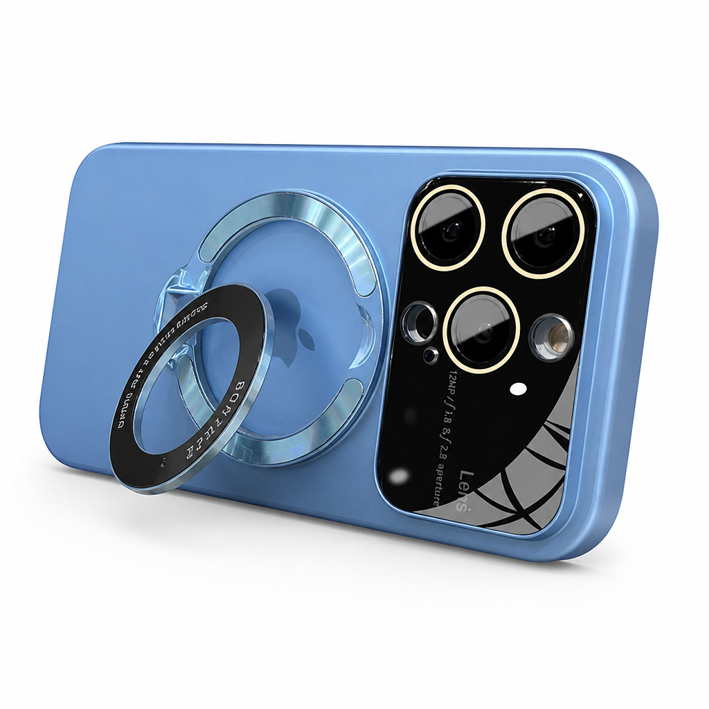 GripShield™ — Magnetic Ring Phone Case