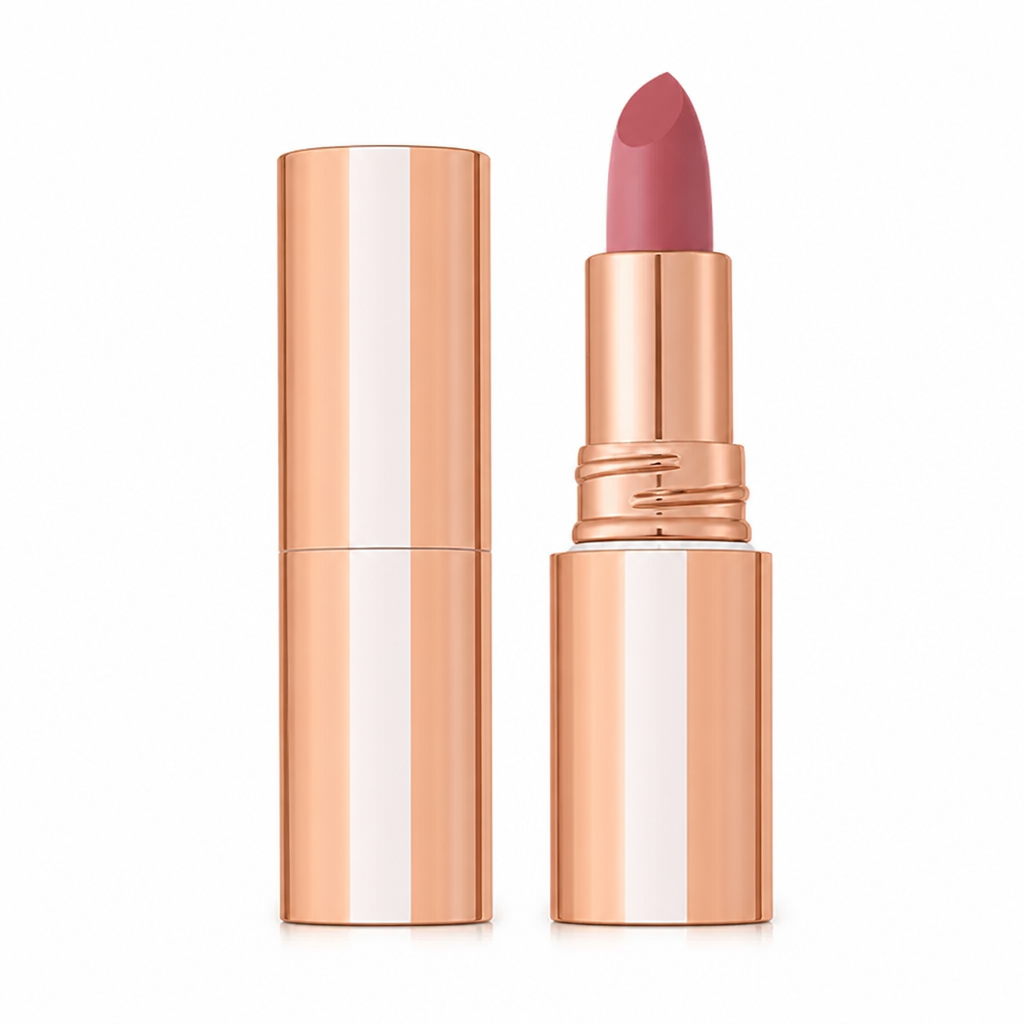 LuxeMatte™ Long-Lasting Matte Lipstick — All-Day Color