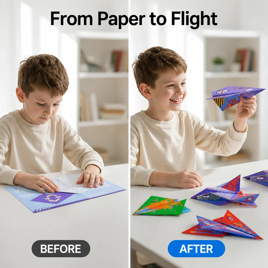 AeroPlay™ — DIY Paper Airplane Activity Set