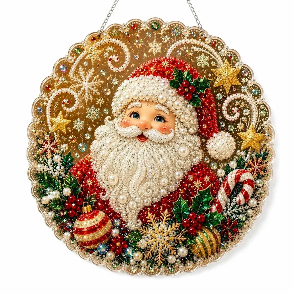 NoelGlow™ — Festive Santa Diamond Painting