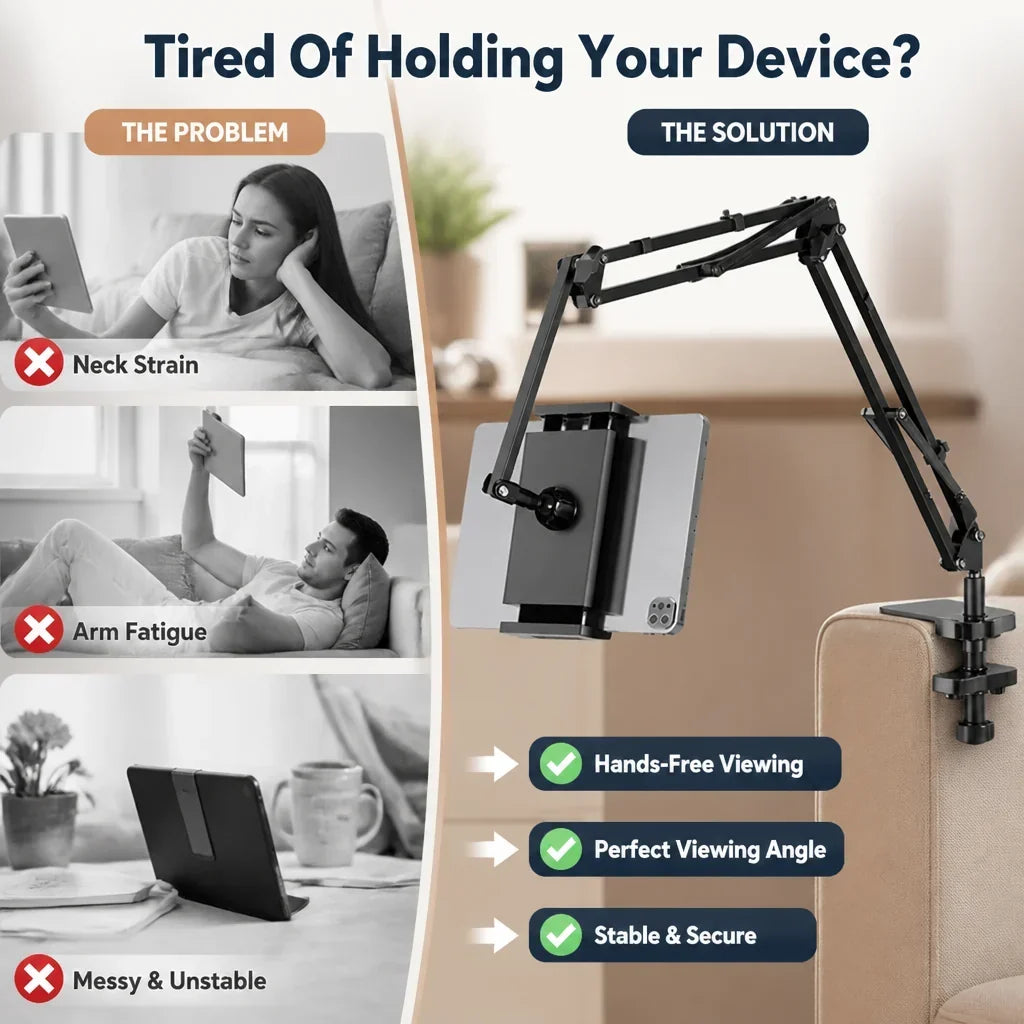 ViewArm™ — Adjustable Support for Your Everyday Devices