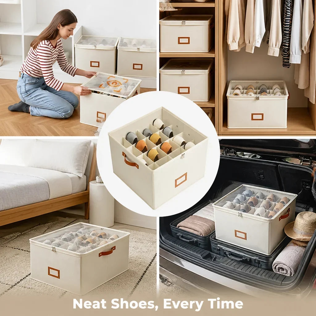 ShoeNest™ — Keep Every Pair Neat and Organized