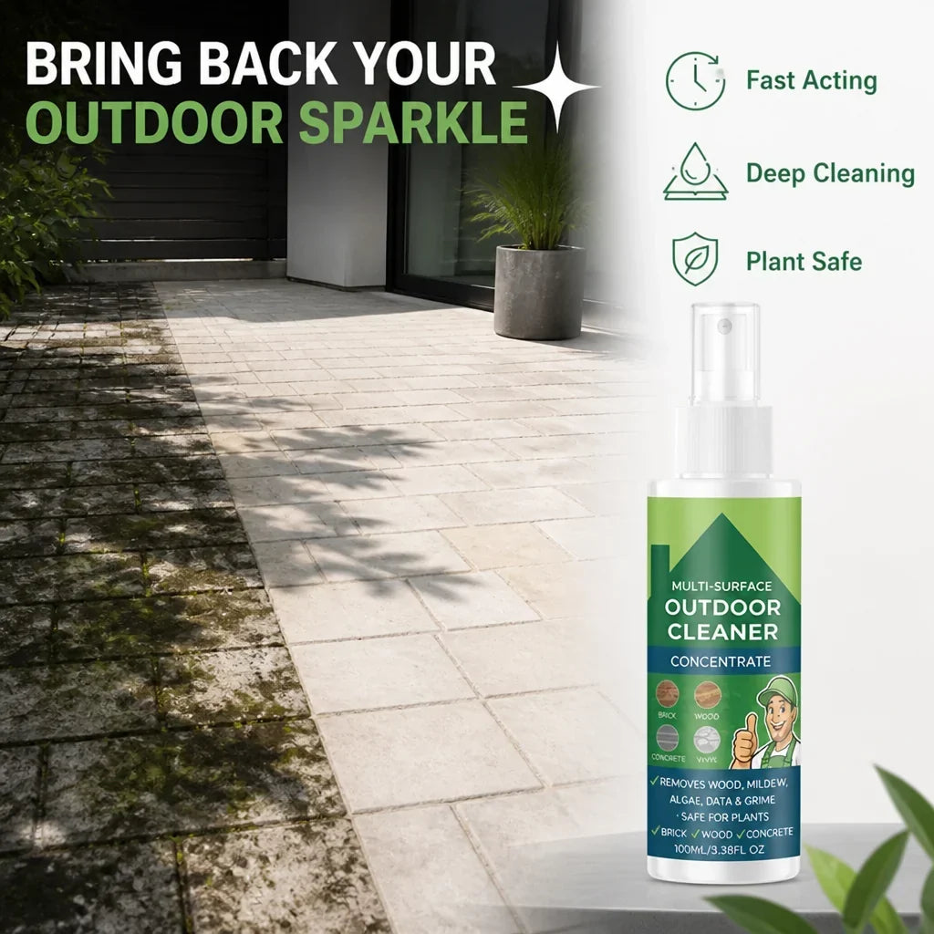 DeckBright™ — Outdoor Surface Cleaner & Brightener